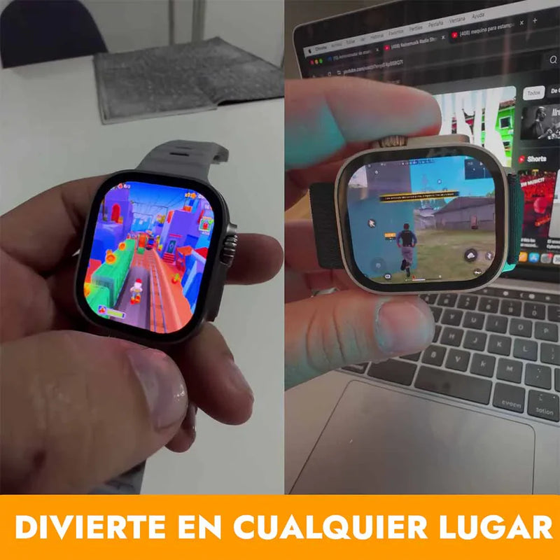 SmartWatch 18™ + AirPods Pro 2ª Gen + 8 correas